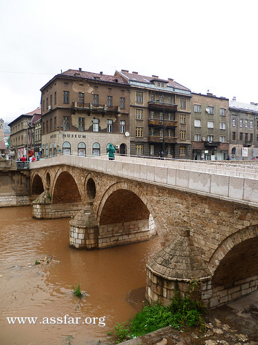 سراييفو وأول رحلة طيران من الكويت