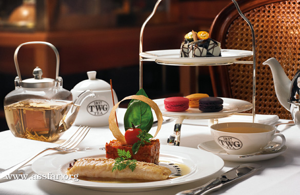 بوتيك وصالون TWG Tea للشاي دبي مول