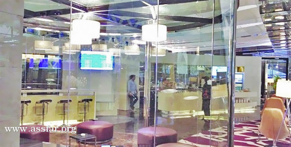 قاعة لدرجتي الأولى والأعمال بمطار الرياض