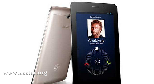 أسوس تطلق هاتف لوحي fonepad 7