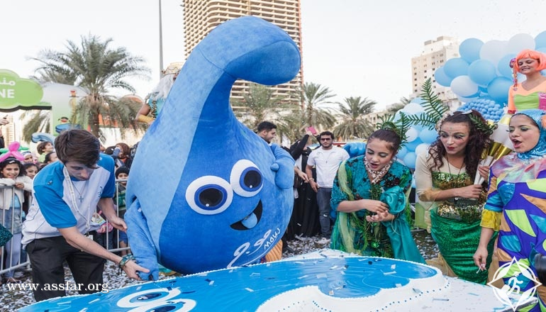 انطلاق مهرجان الشارقة المائي 2014