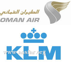اتفاقية شراكة بين KLM والطيران العماني