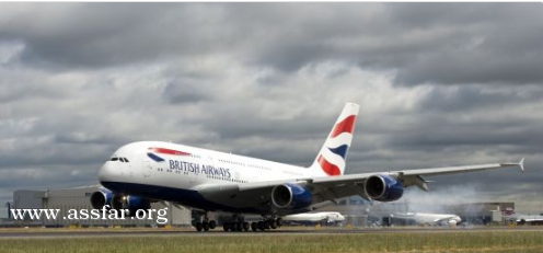البريطانية إلى سان فرانسيسكو ب(A380)