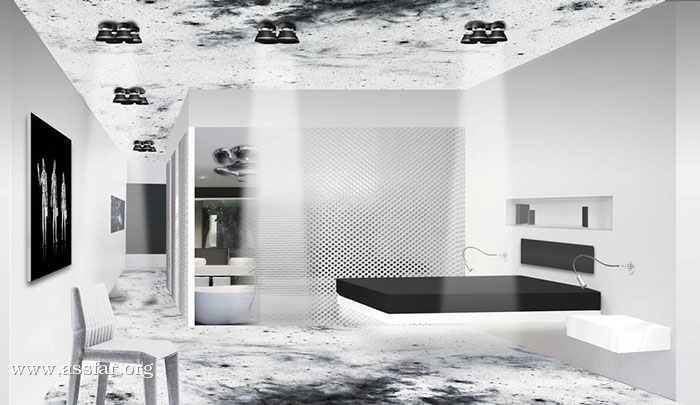 جناح SPACE SUITE رحلة بالفضاء على الارض