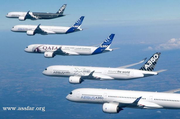 إيران تتفق لشراء 114 طائرة إيرباص