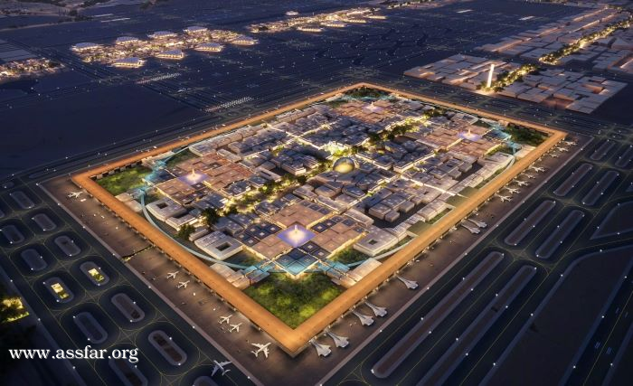 مطار الملك سلمان وهواوي سيوفران حلول ذكية